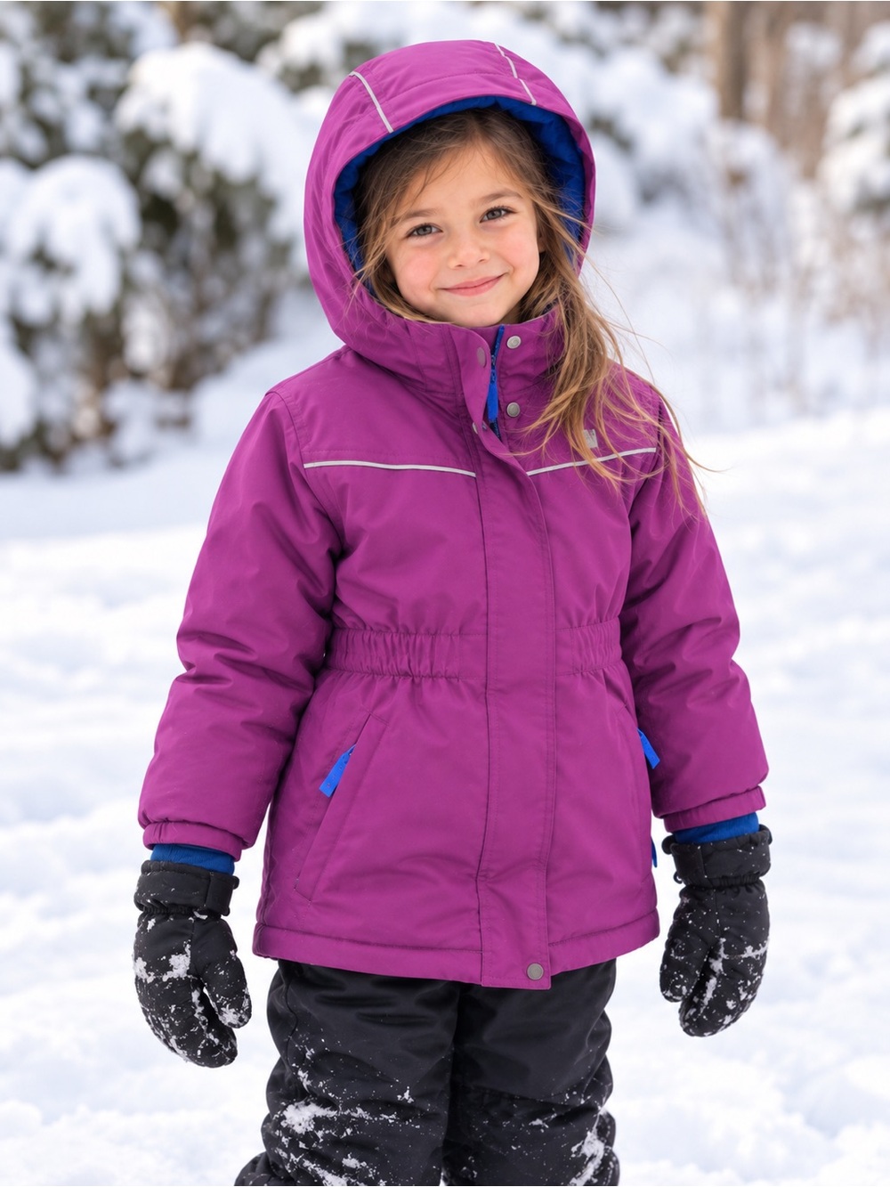MEC Toaster Insulated Parka – Kids Size 7 – Purple